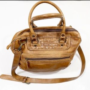 Bed Stu Suri Cobbler Large Tan Tote